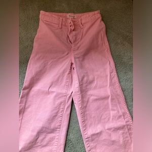 Madewell high waisted cropped sailor pants